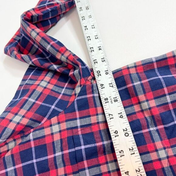 J. Crew Button Up Shirt Womens Large Plaid Boy Fit Collared Long Sleeve New - Picture 6 of 9